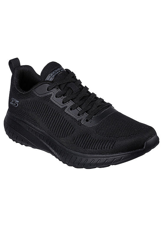 Skechers Mens Bobs Squad Chaos LaceUp Trainers Freemans