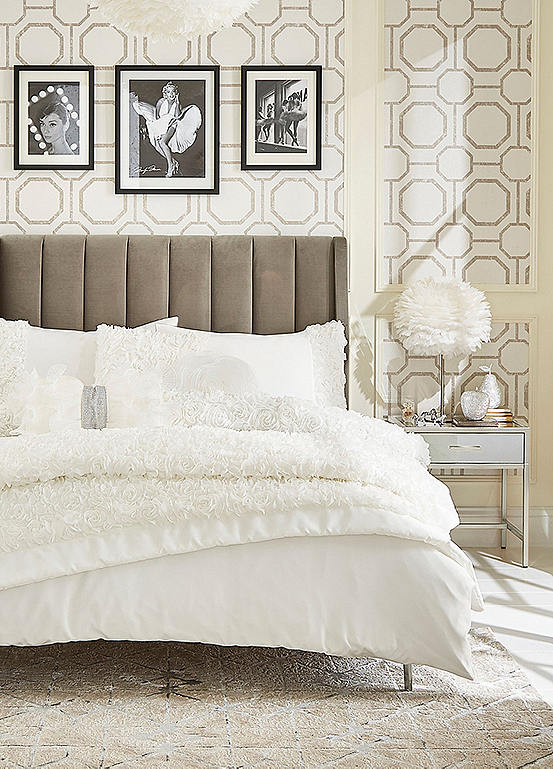 STAR by Julien Macdonald Evelyn Rose Duvet Cover Set Freemans