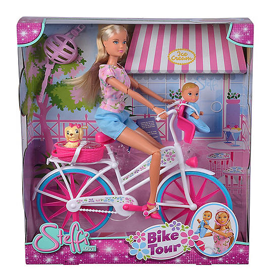 steffi doll bike