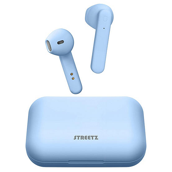 streetz true wireless earbuds blue