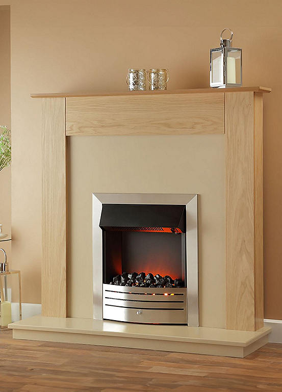 Suncrest Cartmel Electric Fireplace Suite | Freemans