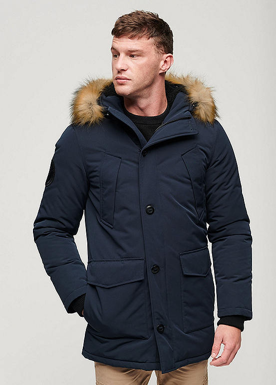 Superdry Everest Faux Fur Hooded Parka | Freemans