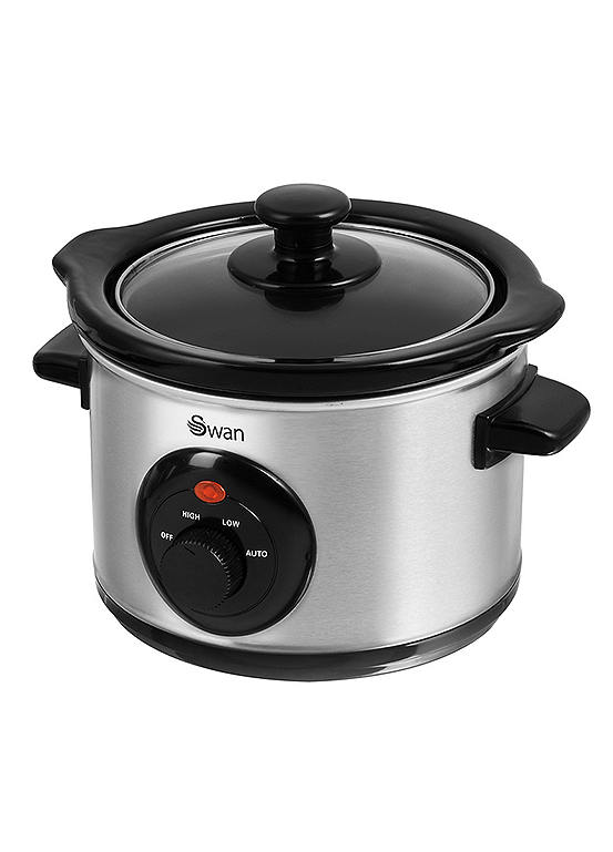 Swan SF17021WHTN Nordic 3.5L Slow Cooker - Matte White | Freemans