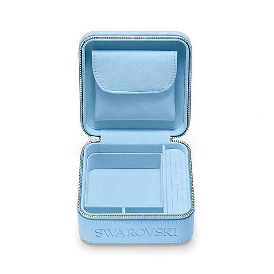 Swarovski Swan Blue Jewellery Box Freemans