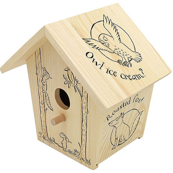 The Gruffalo Paint Your Own Birdhouse Freemans