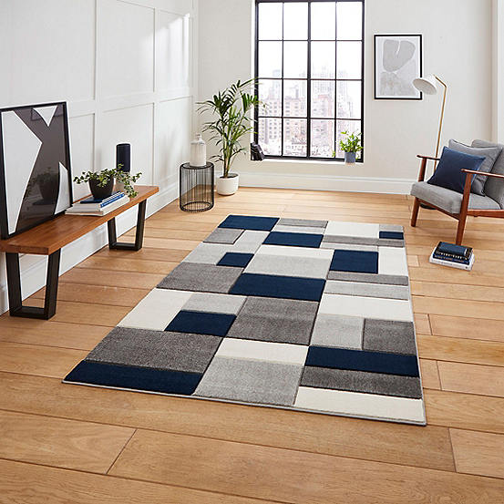 Think Rugs Matrix Blocks Rug | Freemans