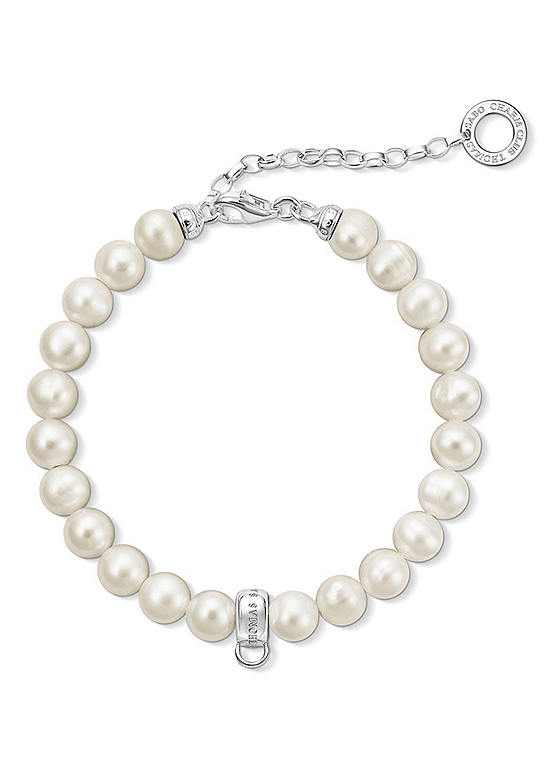 freemans.com | Thomas Sabo Charm Club Pearls Charm Bracelet