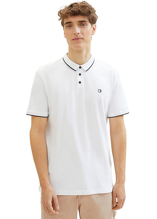Tom Tailor Short Sleeve Polo Shirt | Freemans