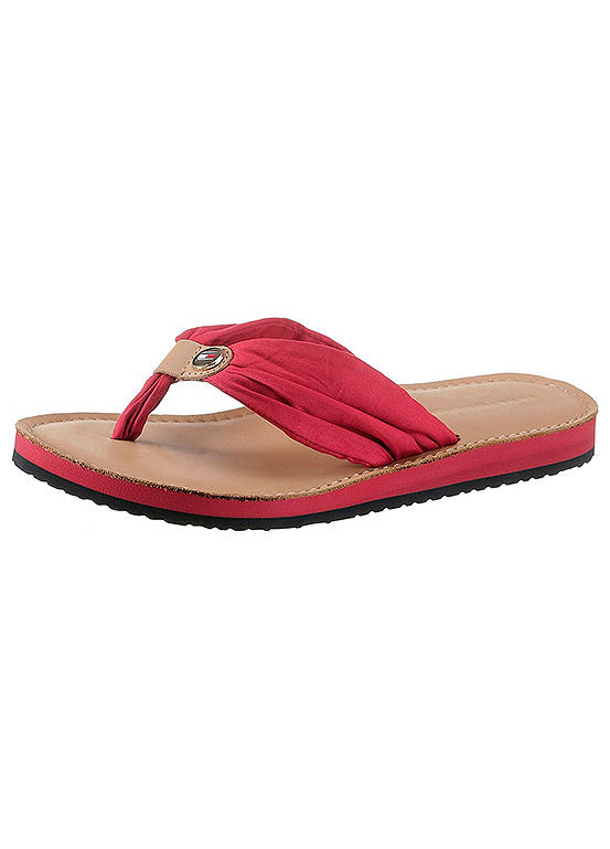 tommy hilfiger toe post sandals