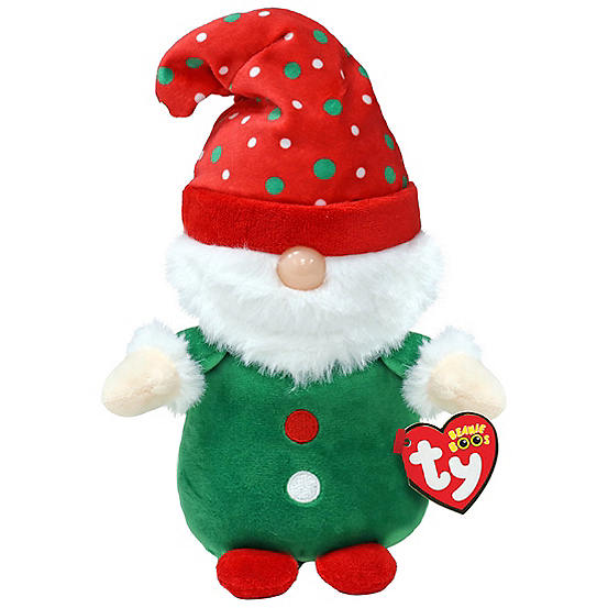 Ty Gnolan Gnome Beanie Boo Plush Soft Toy