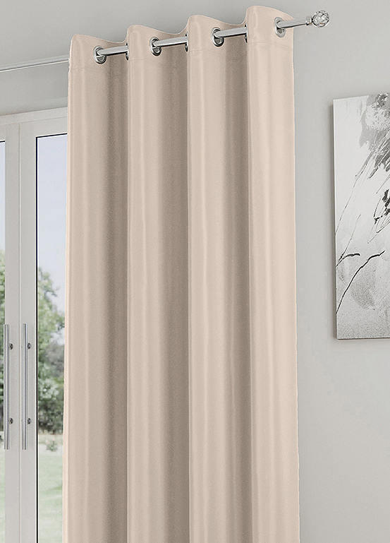 Tyrone Super Soft Plain Blockout Door Curtain Freemans