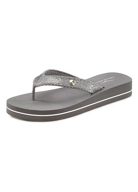 Venice Beach Glitter Flip Flops | Freemans
