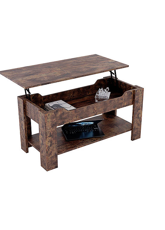 Vida Designs Lift Up Coffee Table Freemans