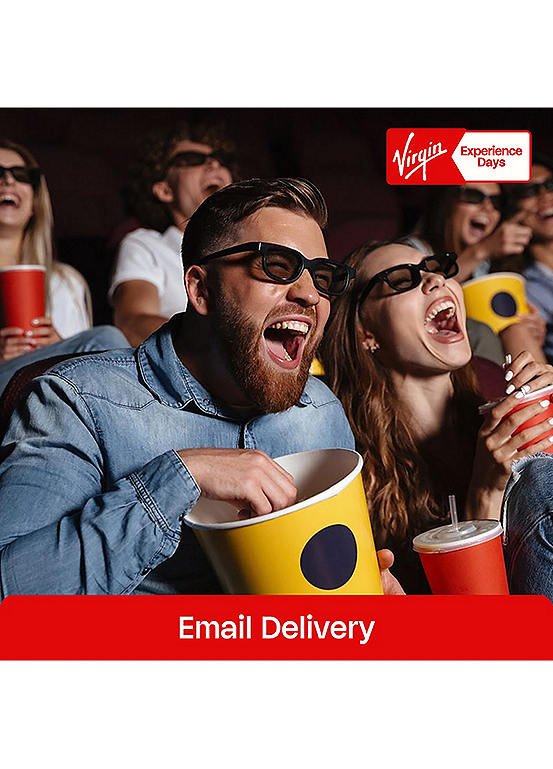 Virgin Experience Days Cineworld Cinema Tickets with Drinks & Snacks