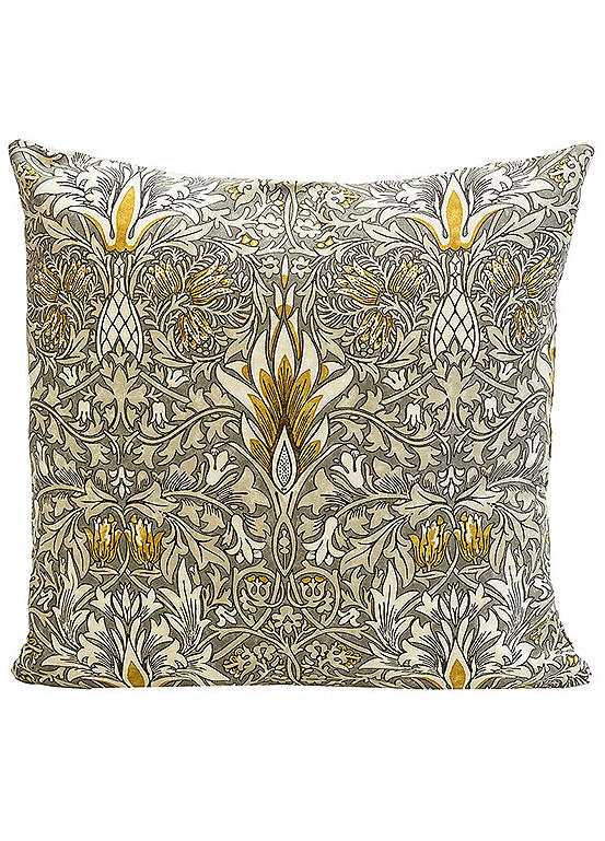 William Morris Snakeshead 43 x 43 cm Feather Filled Cushion Freemans