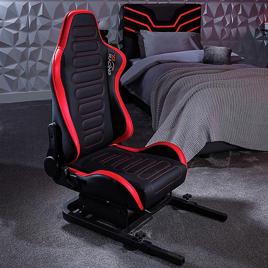 X Rocker Xr Racing Chicane Racing Seat For The Xr Racing Rig with Seat Sliders