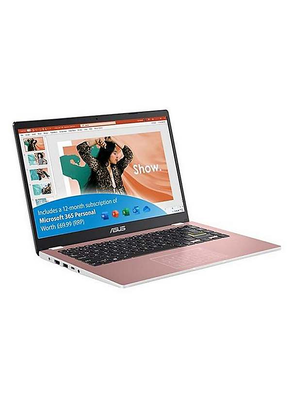 ASUS VivoBook Go 14 Laptop 14 Inch, Intel Celeron, 4GB RAM, 64GB