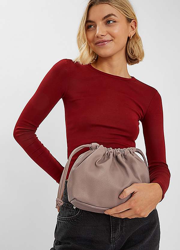 Accessorize Drawstring Cross Body Bag Freemans