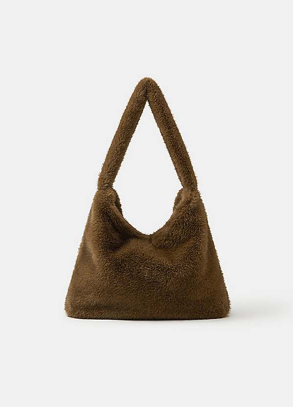 Accessorize Faux Fur Shopper Bag | Freemans