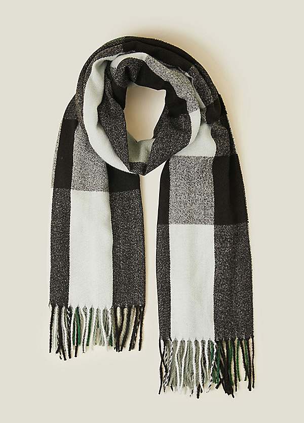 Accessorize store green scarf