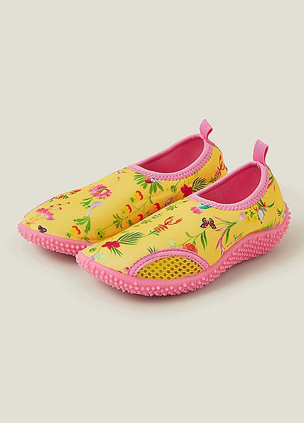 Accessorize Kids Floral Swim Shoes