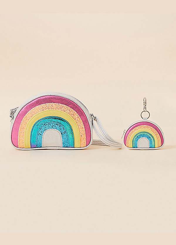 Rainbow on sale crossbody purse