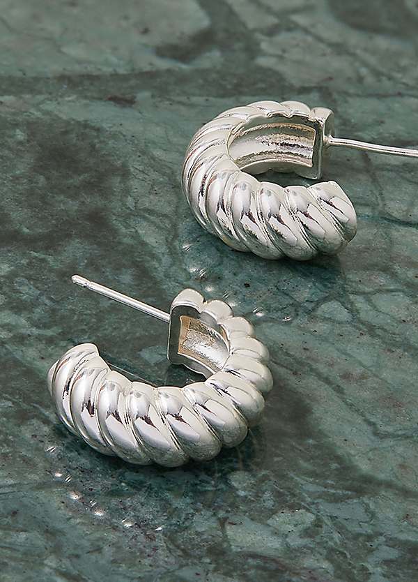 Accessorize sales silver hoops