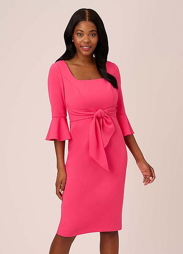 Adrianna papell hot sale pink dress