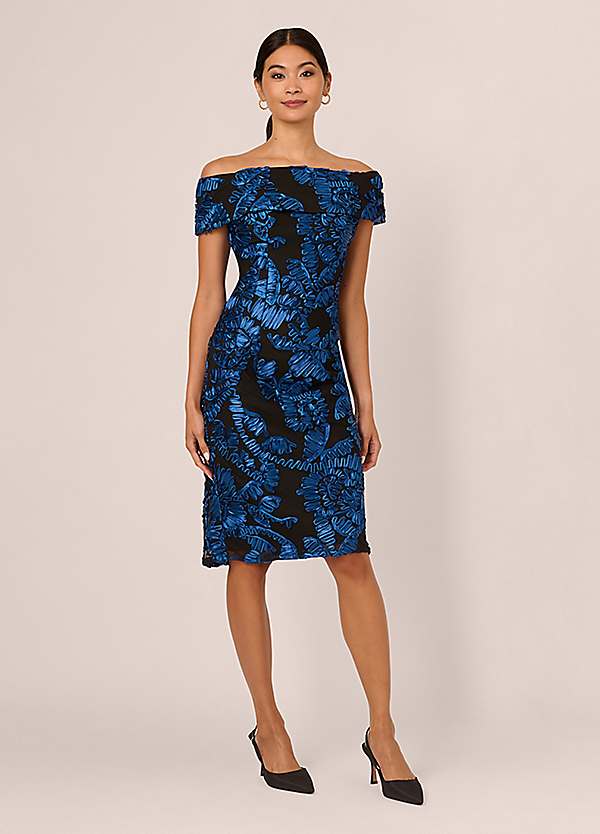 sachin and babi light blue dress Cristbal Balenciaga
