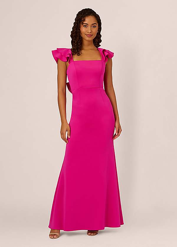 Adrianna Papell Scuba Mermaid Gown | Freemans