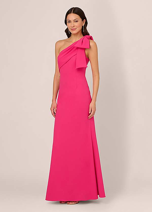 Adrianna Papell Stretch Crepe Maxi Dress Freemans