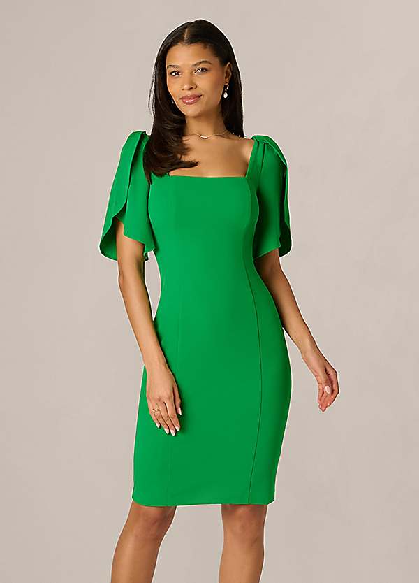 Adrianna Papell Tulip Sleeve Dress | Freemans