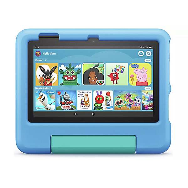 Amazon Fire 7 Kids Tablet for Ages 3-7, 7 in 16 GB - Blue (2022