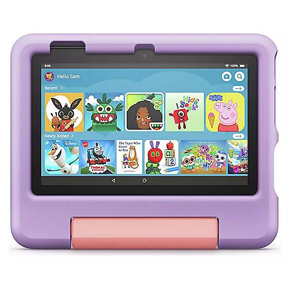 Amazon Fire 7 Kids Tablet for Ages 3-7, 7 in 16GB - Purple (2022