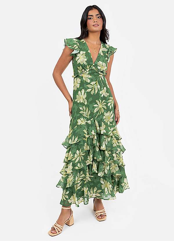 Anaya With Love Open Back Ruffle Skirt Dress | Freemans