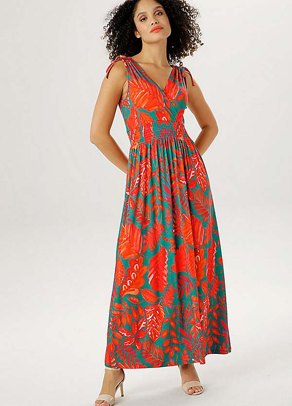 Vivance Paisley Print Dress