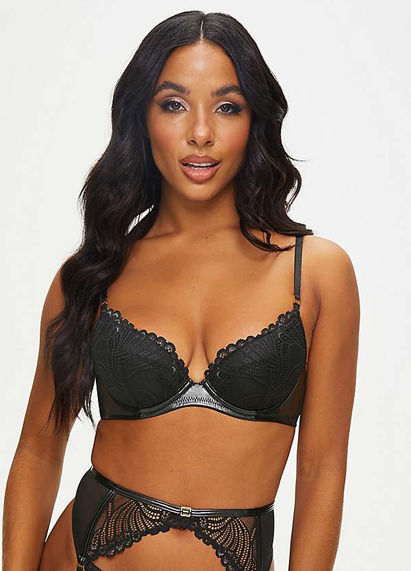 Ann Summers Sexy Lace Underwired Push Up Plunge Bra