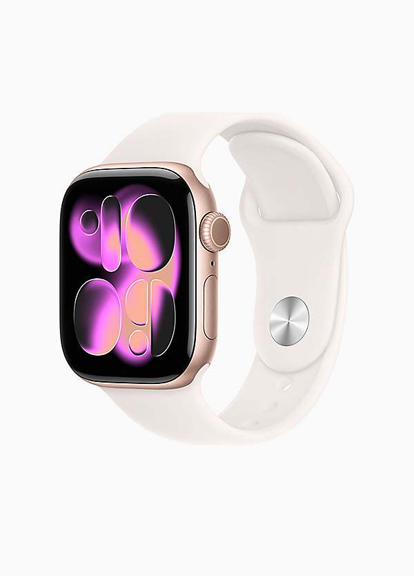 Apple Watch Series 11 GPS Cellular 42mm Rose Gold Aluminium Case