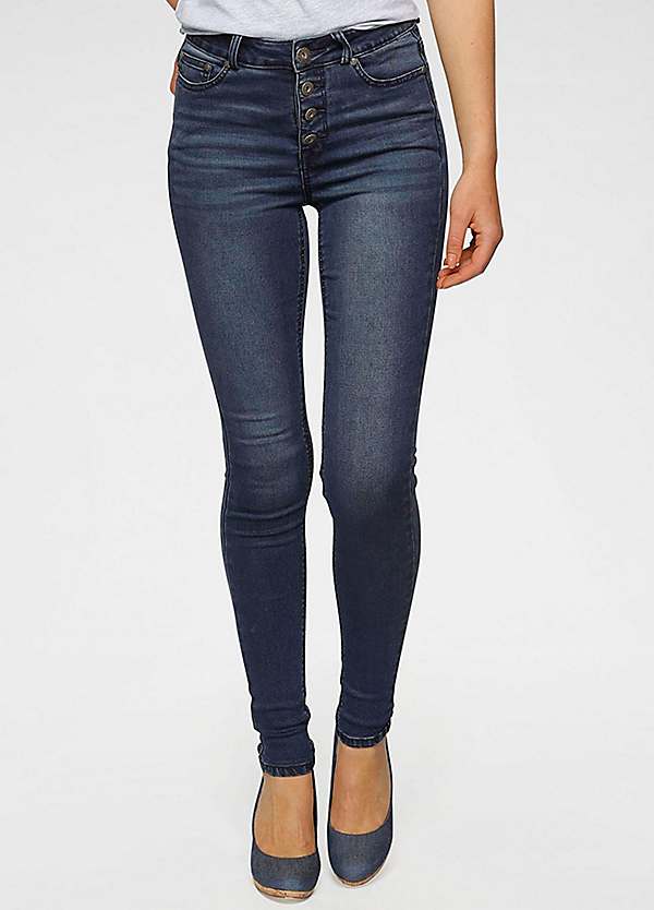 Arizona Button-Up Freemans Skinny Jeans | Stretch