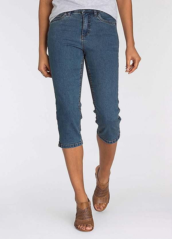 Freemans cropped sale jeans