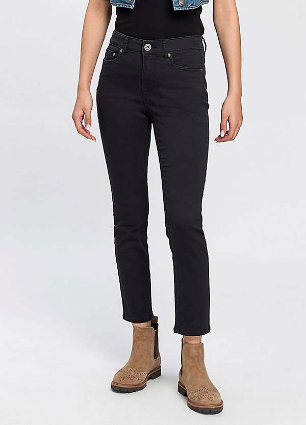 Freemans cropped sale jeans