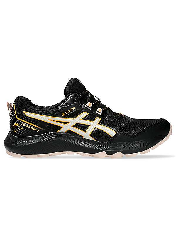 Ladies asics running trainers online