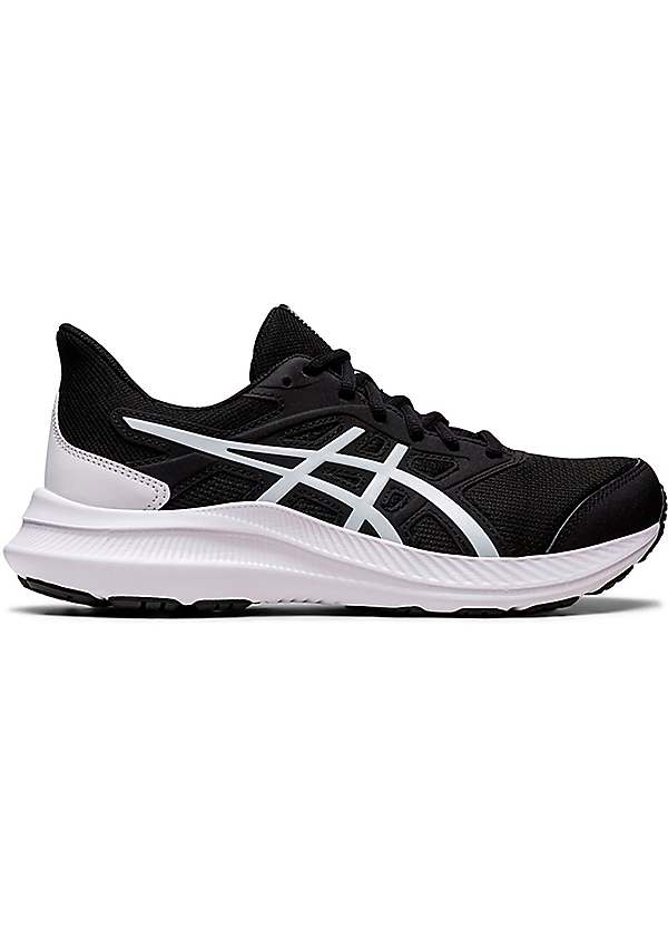 Asics clearance trainers black