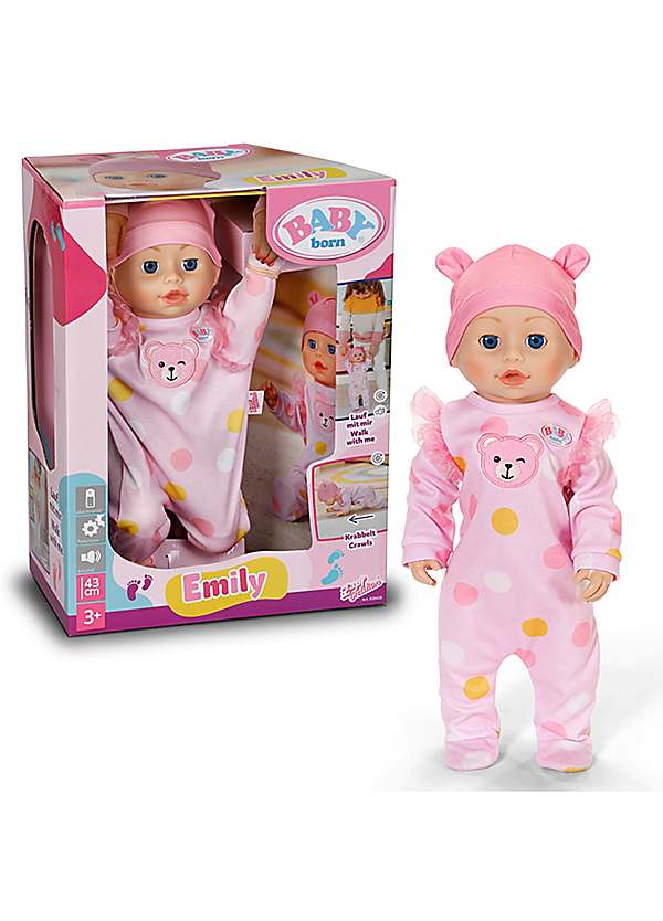 Baby Annabell Baby Annabell Emily Walk With Me Doll Freemans