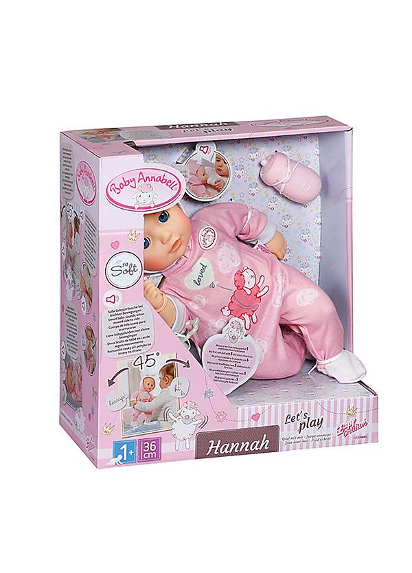 Baby Annabell Hannah Let's Play Doll Freemans