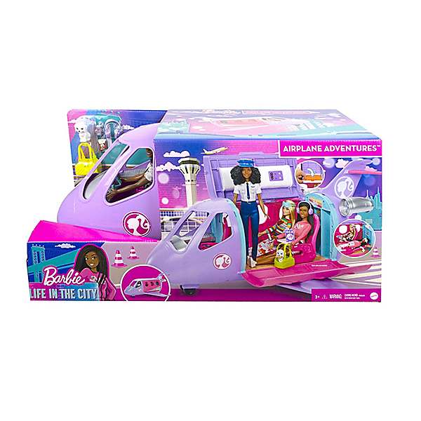 Barbie - Avión con Muñeca Piloto, Vehiculos