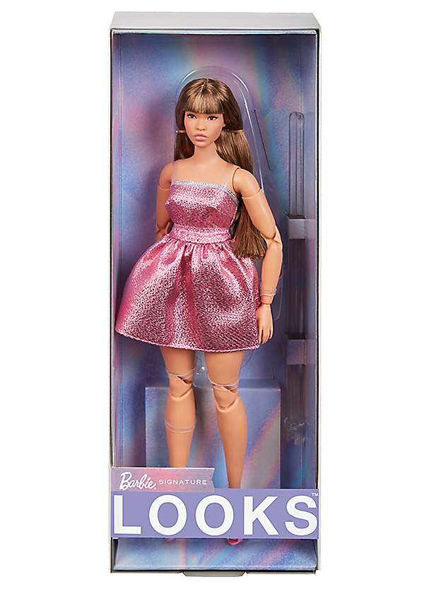 Barbie Looks Curvy Pink Mini Dress