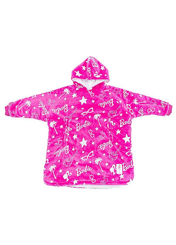 Barbie Stars Hugzee - Wearable Hooded Fleece Blanket