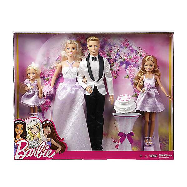 Barbie Wedding Giftset Freemans