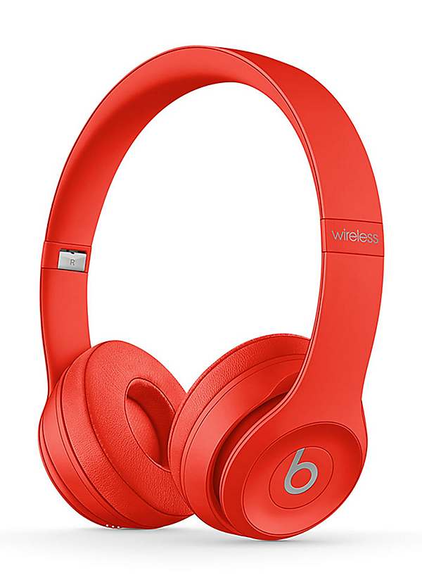 Beats Solo3 Wireless Headphones - Citrus Red | Freemans